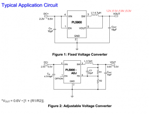 高效率3.3V轉2.5V，低功耗，外圍簡單降壓IC