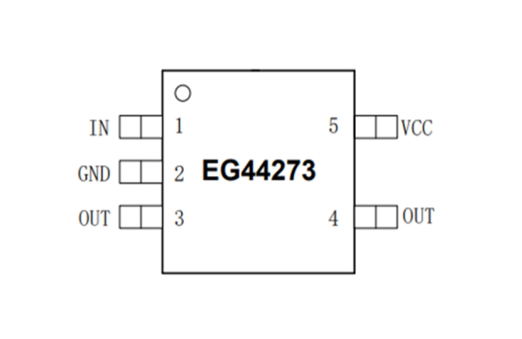 EG44273：高性能單通道高速低側柵極驅動器，專為MOSFET和IGBT電源開關設計