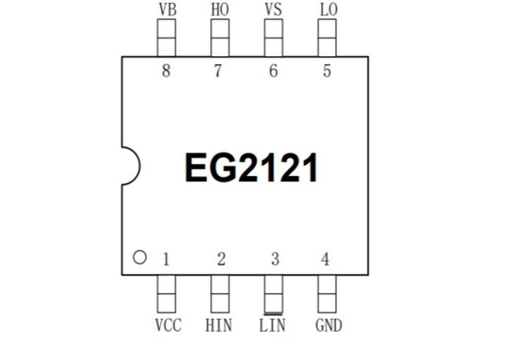 EG2121:高性能無刷電機控制器柵極驅動芯片,集成多重安全保護 EG2121:高性能無刷電機控制器柵極驅動芯片,集成多重安全保護