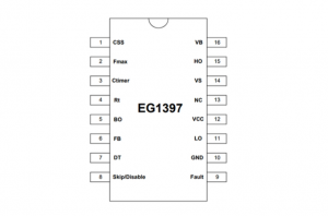 EG1397高性能諧振控制器：簡化半橋拓撲設計，實現穩定可靠電源控制