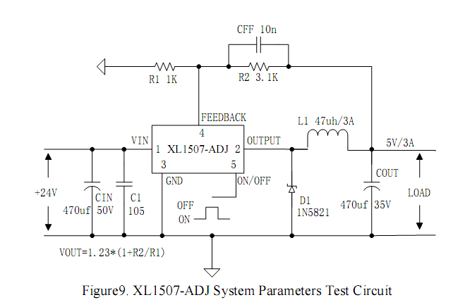 XL1507-ADJE1  3A 150KHz 40V 降壓 DC-DC 轉換器